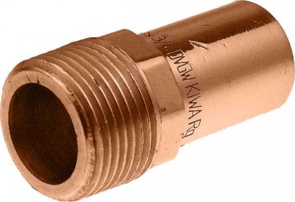 Złączka nyplowa GZ Copper - 18 R3/4