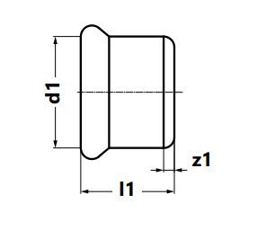 Zaślepka Steel Sprinkler - 35 KAN-therm 1511250003