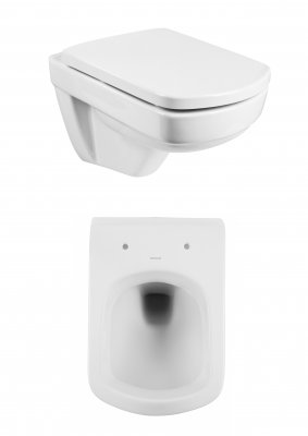 Miska WC podwieszana lejowa MERO biała KFA 1620-111-300