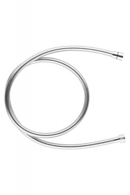 Wąż natryskowy stożkowy tworzywowy, l=1500 mm, blistrowany, srebrny KFA 843-103-86-BL