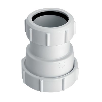 Redukcja nakrętno-nakrętna, redukcyjna 40x50mm._x000D_Inne dostępne rozmiary: 3240H-WH – 32x40mm.  McAlpine 4050H-WH