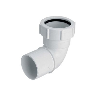 Kolano 90 stopni nakrętno-proste 50x50mm._x000D_Inne dostępne rozmiary: 32C-WH – 32x32mm, 40C-WH – 40x40mm.  McAlpine 50C-WH