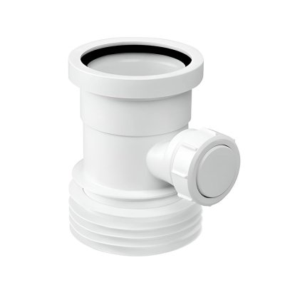 Łącznik kanalizacyjny 110mm, z wejściem 90mm i odejściem 40mm.  McAlpine WC-BP1-40