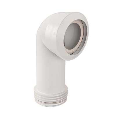 Przyłącze kanalizacyjne elastyczne. Wejście 90-110mm z uszczelką wargową, wyjście 110mm z uszczelką kołnierzową.  McAlpine MAC8L-EXS