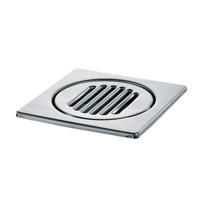 Kratka podłogowa wykonana ze stali nierdzewnej z maskownicą._x000D_Rozmiar 150x150mm. Element do wpustu MRFG2.  McAlpine FGT150-SS