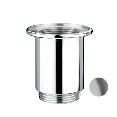 Nakrętka dystansująca do spustów umywalkowych, dekoracyjnych o długości 70mm._x000D_Inne dostępne kolory: GWAL-CB – chrom, GWAL-SC – satyna, GWAL-AB – antyczny brąz.  McAlpine GWAL-SN