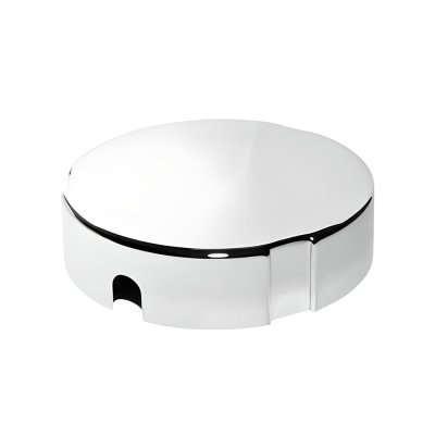 Pokrętło do zestawu wannowego wykonane z mosiądzu pokrytego warstwą chromu.  McAlpine PUW-KNOBBTH2G-CB