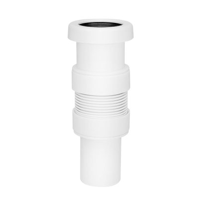 Złączka montażowa harmonijkowa MFLEX-40PF końcówka mufowa i prosta 40x40mm.  McAlpine MFLEX-40PF