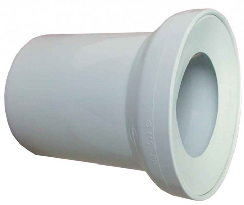 Króciec PVC przyłączeniowy do WC fi 110x150 Prevex B504