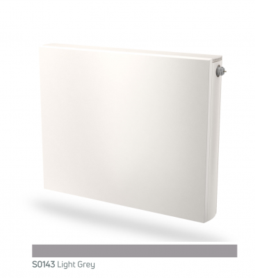 Grzejnik dekoracyjny poziomy szary (S0143) Kos H 22 900X600 z podłączeniem dolnym Purmo F27220900601030S0143