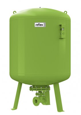 Ciśnieniowe naczynie przeponowe Refix DT 2000L DN 80 10 bar zielone Reflex 7337705