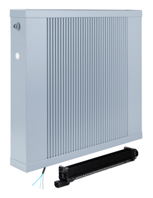 Grzejnik ścienny, miedziano-aluminiowy REGULUS-system REVERS SD 6/R/140 -dolny RVSD0614