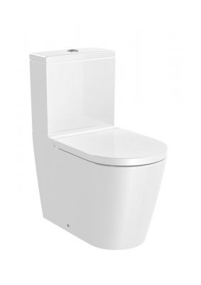 INSPIRA ROUND Miska WC do kompaktu Rimless Roca A342526000