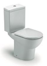 Miska WC MERIDIAN kompakt T/P biała Roca A342356003