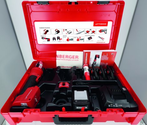 Zestaw zaciskarka ROMAX NANO iJAWs, SV, 15-22-28 mm, 2 Ah, CAS Rothenberger 1000005046