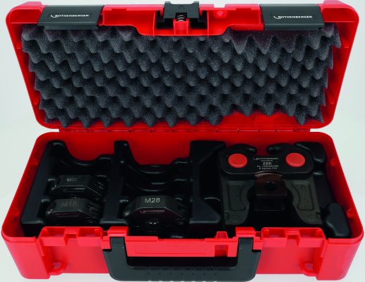 Zestaw pierścieni zaciskowych M15-22-28-35 + szczęka pośrednia ZBR STANDARD Rothenberger 1000005056