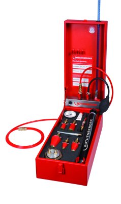 Uniwersalne urządzenie analogowe do kontroli przewodów gazowych ROTEST GW 150/4 Rothenberger 61700
