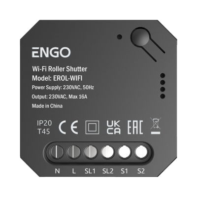 EROL-WIFI - Sterownik rolet do systemu ENGO Smart, Wi-Fi ENGO Controls 932313963