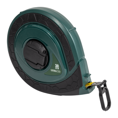 Taśma miernicza z włókna szklanego 30m x 15mm STALCO S-10630