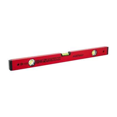 Poziomnica aluminiowa 60cm / 45° czerwona STALCO PERFECT S-65155