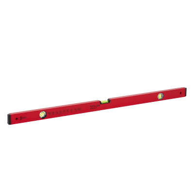 Poziomnica aluminiowa 100cm / 45° czerwona STALCO PERFECT S-65159