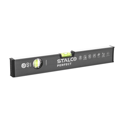 Poziomnica aluminiowa 40cm STALCO PERFECT S-65781