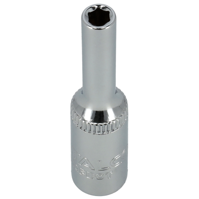 Nasadka sześciokątna głęboka 1/4” 4,5mm CrV STALCO PERFECT S-85245