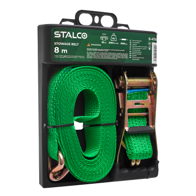 Pas do ładunków 5000kg 8mx50mm STALCO S-47840