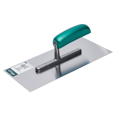 Paca nierdzewna 280x130mm gładka uch. drewno STALCO S-37214