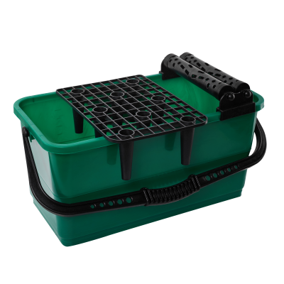 Wiadro glazurnicze + kratka + rolki 22 l STALCO S-39769