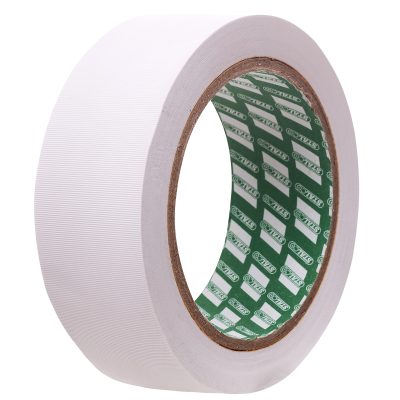 Taśma PVC karbowana 38mm x 25m biała (54szt) STALCO S-38338