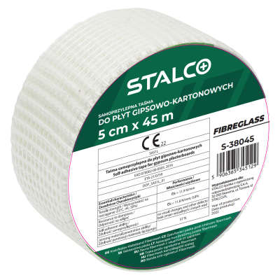 Taśma antyrysowa fibermesh 50mm x 45m do G-K STALCO S-38045