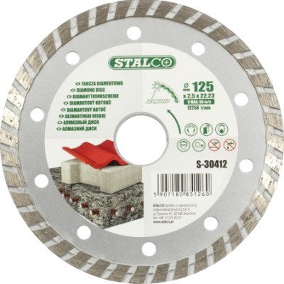 Tarcza diamentowa turbo 230mm STALCO S-30423