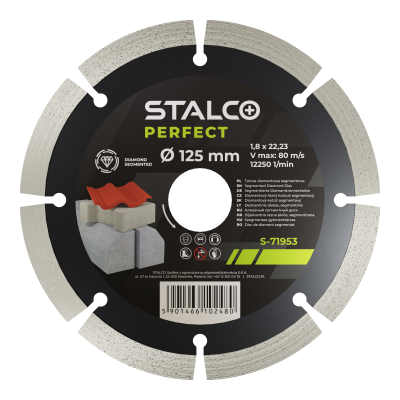 Tarcza diamentowa segmentowa 180mm STALCO PERFECT S-71955