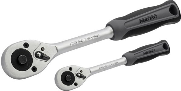 Rękojeść z grzechotką 1/2” 250mm rękojeść 2k STALCO PERFECT S-77702