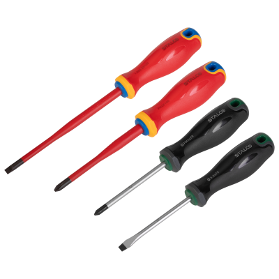 Wkrętaki 4elem. S2 STALCO S-12624
