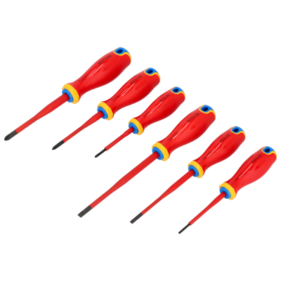 WKRĘTAKI ELEKTROTECHNICZNE 6 EL. STAL S2, 1000V STALCO S-12284