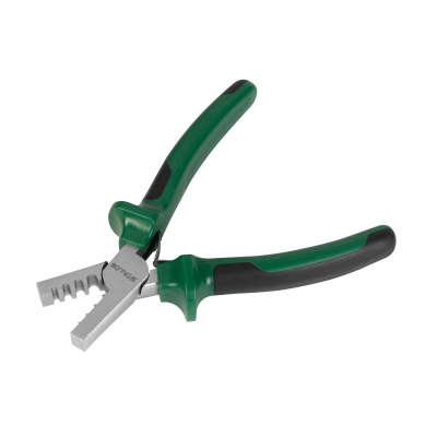 Szczypce do zaciskania końcówek 145mm, zakres: 1.5-6 mm2 STALCO S011877012