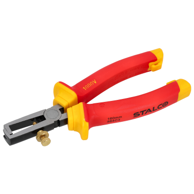 Szczypce do ściągania izolacji 0,2 - 6mm2 1000V VDE STALCO S-14460