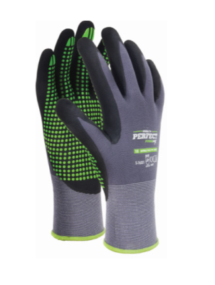 Rękawice nylonowe ’’nitrile flex pvc dots’’ 8’’  Stalco S-76317