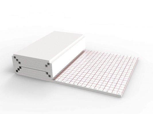 Instal Panel Płyta izolacyjna ALU grubość 50mm BOX 1000X6170 Styropmin PPA100-050BX1-5-00