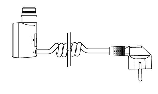 Grzałka MOA IR 800W chrom tuba kabel spiralny z wtyczką Terma WEMOR08TCROU