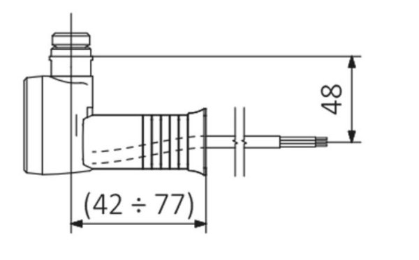 Grzałka MOA 400W tuba white + trójnik Terma WEMAT04T916U