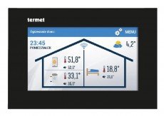 Regulator temperatury pomieszczeń z komunikacją Open Therm - TERMET ST-2801 z Wi-Fi Termet T9615000000