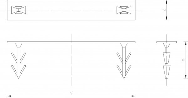 Klips do ogrzewania podłogowego typ MT 100 szt. TIA F-694645