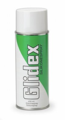 Środek poślizgowy z silikonem GLIDEX 400ml spray Unipak 2000000