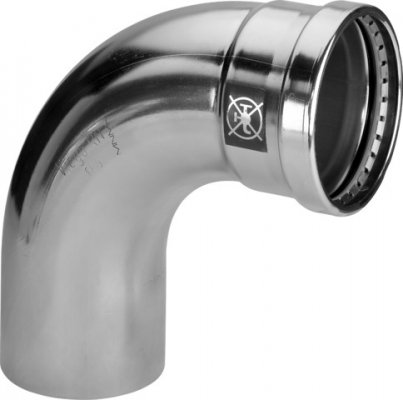 Łuk 90° z SC stal / ocynkowane 108,0 mm (model 11161XL) Prestabo Viega 597672