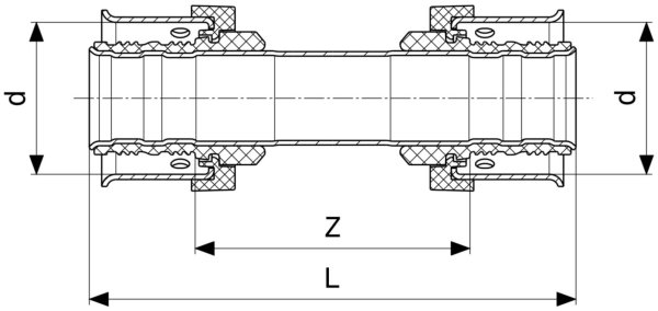 Smartpress złączka 20 Viega 729769