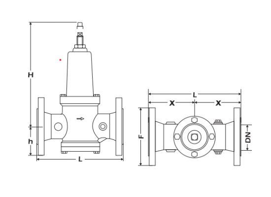 Zawór równoważący Socla drvd dn100 pn16 Watts 0504103