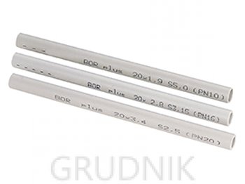 BOR PLUS PP RURA 63X10.5X4000 PN20 Wavin 3044626 968045